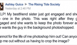 Cặp đôi lên mạng nhờ chỉnh sửa ảnh, nào ngờ vớ được mấy 'thánh photoshop' có tâm hết sức