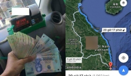 Chi 12 triệu đi taxi qua hơn 1.000 km để gặp người yêu, chàng trai bị dân mạng chửi sấp mặt vì quá phung phí