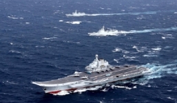 Tàu sân bay Trung Quốc bị máy bay quân sự Đài Loan bám sát