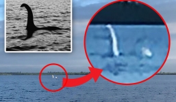 Quái vật hồ Loch Ness gây xôn xao với hình ảnh mới nhất