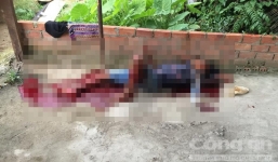 Thanh niên bị chém gần đứt lìa chân