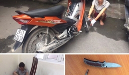 Đối tượng trộm xe rút dao dọa đâm chết CSGT nếu vào bắt