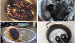 Những thảm họa nấu ăn khi chị em phụ nữ vào bếp khiến cộng đồng mạng khóc thét