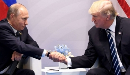 Cái bắt tay lịch sử của Tổng thống Trump và Tổng thống Putin
