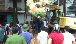 Hà Giang: Sạt lở đất khiến 2 bé trai tử vong