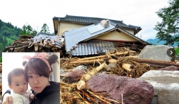 Tới tận hơi thở cuối cùng, mẹ bầu vẫn vòng tay ôm chặt con trai vào lòng