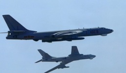 6 oanh tạc cơ Trung Quốc áp sát không phận Nhật Bản