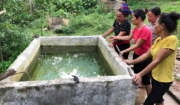 Bố chết lặng khi nhìn thấy hai con nhỏ chết trong bể nước ăn