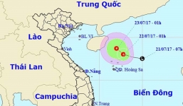 Áp thấp có khả năng mạnh thêm, cả nước mưa dông ngày cuối tuần