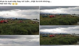 Xác định danh tính người tung tin rơi máy bay ở Nội Bài