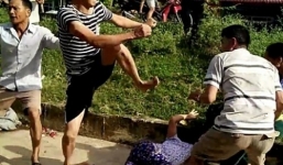 Hai vợ chồng già bị hàng xóm chém nhập viện chỉ vì tranh chấp cây trứng cá