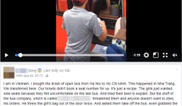 Clip: Nhân viên nhà xe quát mắng, ném balô và đuổi khách nước ngoài xuống giữa đường tại Nha Trang