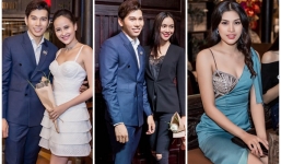 Dàn mỹ nhân vây quanh chúc mừng Ngọc Tình lên chức ông chủ