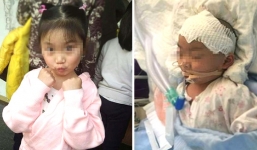 Trước khi qua đời vì u não, cô bé 6 tuổi đã nói một câu khiến cha mẹ và tất cả người thân đều phải bật khóc