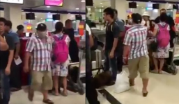 Nghi án diễn viên đình đám Việt cãi nhau tại sân bay?