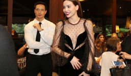 Kim Lý tháp tùng Hồ Ngọc Hà đi sự kiện ở Thái Lan