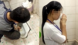 Công ty Trung Quốc phạt nhân viên uống nước bồn cầu vì làm việc không hiệu quả