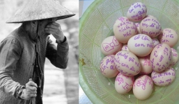 Xúc động trước rổ trứng gà mẹ gửi cho con đi học trên thành phố