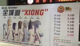 Nhà hàng giảm giá theo kích thước vòng 1 gây phẫn nộ