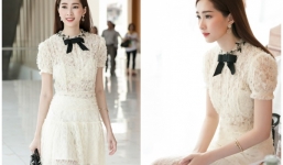 Hoa hậu Đặng Thu Thảo tái xuất xinh đẹp sau nửa năm ở ẩn