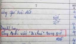 Những lời phê 'có 1 không 2' trong sổ đầu bài khiến bạn nhớ mãi