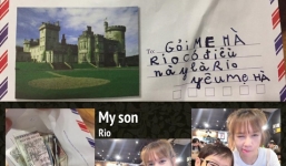 Tặng quà “độc” cho mẹ, con trai Lý Hải khiến mọi người ghen tỵ