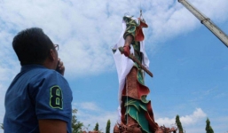 Tượng thần Trung Quốc gây phẫn nộ ở Indonesia