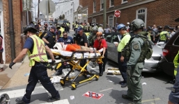 Lao xe, rơi trực thăng tại bang Virginia