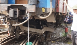 Công bố nguyên nhân vụ 2 tàu trật bánh khỏi đường ray tại ga Yên Viên