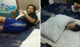 Không chịu được tiếng khóc của con, cha đã có hành động khiến mọi người phẫn nộ