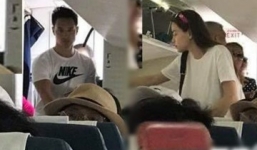 Hồ Ngọc Hà lộ ảnh bay cùng Kim Lý và Subeo