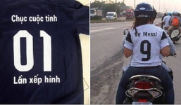 Chết cười với tên áo bóng đá có 1-0-2 của giới trẻ