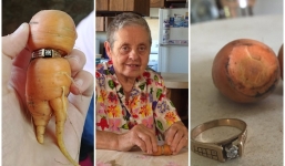 Cụ bà may mắn nhất thế giới khi tìm lại được chiếc nhẫn kim cương đánh rơi 13 năm trước