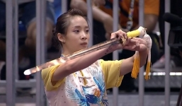 Dương Thúy Vy giành HCV đầu tiên cho Việt Nam tại SEA Games 29