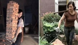 Sự thật 'mỹ nhân' phụ hồ vác bao tải 50kg khiến cộng đồng mạng xôn xao