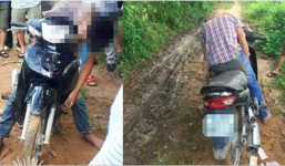 Xác định nguyên nhân nam thanh niên tử vong với tư thế ngồi trên xe máy