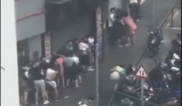 Bão Hato giật cấp 15 tàn phá tỉnh Quảng Đông, Trung Quốc