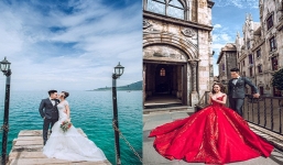 Cô gái bị CSGT 'tóm' 4 lần tung ảnh cưới ngọt ngào bên 'thủ phạm'