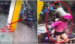 Nhóm đối tượng dàn cảnh, trộm xe cực tinh vi ngay giữa phố