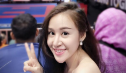 Bà Tưng xuất hiện với chiếc cằm dài đến lạ thường