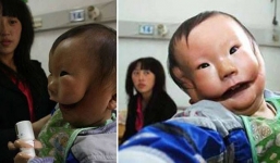 Vừa nhìn thấy con mới sinh, người mẹ trẻ đã trào nước mắt