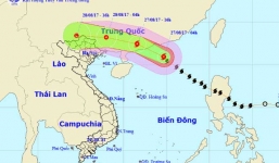 Diễn biến mới nhất về cơn bão số 7 trên khu vực Biển Đông