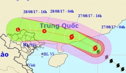 Miền Bắc sắp mưa lớn 4 ngày do ảnh hưởng của bão số 7