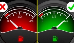 Tốn hàng triệu đồng tiền bảo dưỡng xe vì thói quen chỉ bơm xăng khi bình đã cạn