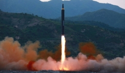 Triều Tiên vừa phóng loại tên lửa dự định dùng tấn công Guam?