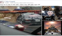 Chủ biệt thự 'kỳ dị' ở Hưng Yên  gặp nạn với chính chiếc xe phong thủy của mình