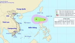 Áp thấp nhiệt đới giật cấp 9, có khả năng mạnh thành bão