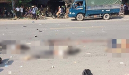 Bị cuốn vào gầm xe tải, 3 thanh thiếu niên tử vong thương tâm