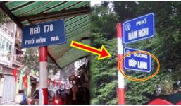 Những tên phố “độc, lạ” chỉ có ở Việt Nam