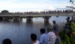 Nghệ An: Mẹ trẻ mang bầu ôm hai con nhỏ nhảy cầu tự tử